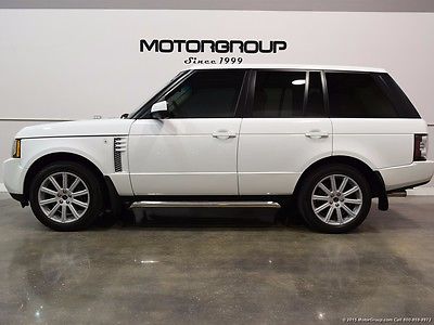 Land Rover : Range Rover Supercharged 2012 land rover range rover supercharged s c white sand only 9 k miles 894 m