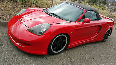 Toyota : MR2 2000 toyota mr 2 spyder convertible porsche red