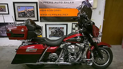 Harley-Davidson : Touring FLHTCUI ELECTRA GLIDE ULTRA CLASSIC Quick Release Tour Pack Rinehart Exhaust FLH