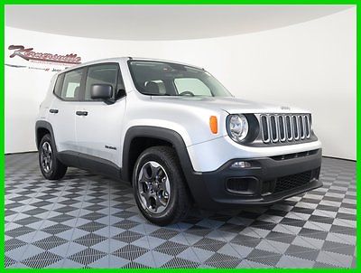 Jeep : Renegade Sport 4x2 4 Cyl SUV  Backup Camera Uconnect 5.0 Rearview camera USB Aux In New 2015 Jeep Renegade Sport FWD SUV, EASY FINANCING!