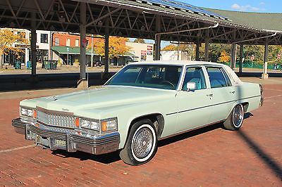 Cadillac : DeVille Base Sedan 4-Door 1978 cadillac deville only 61 k miles rare color combo collectible
