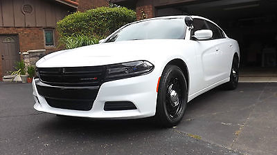 Dodge : Charger Police Pursuit Sedan 4-Door 2015 dodge charger police pursuit sedan 5.7 l awd only 331 miles