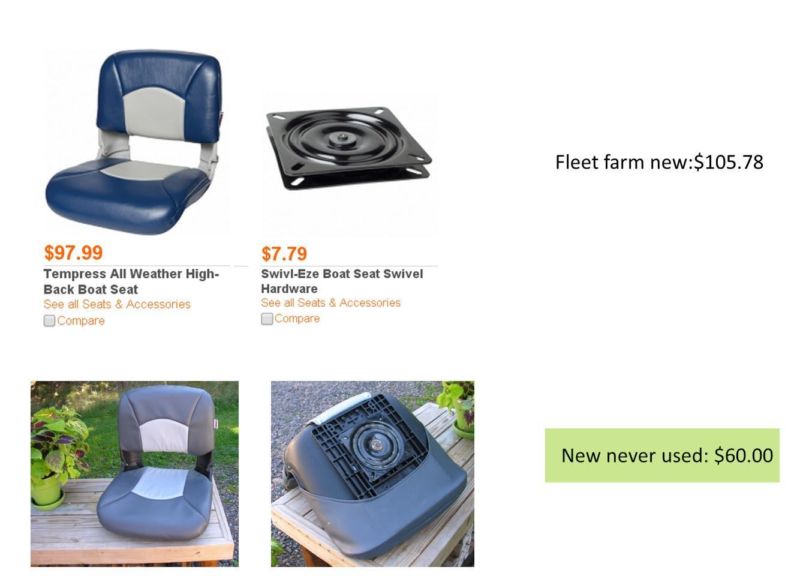 New Boat Seat: Tempress All Weather High