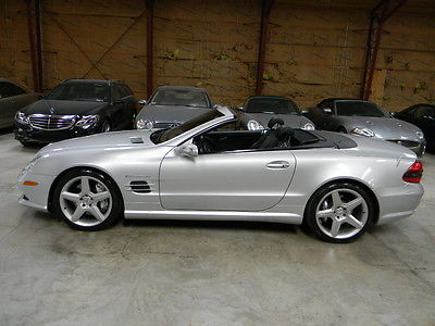 Mercedes-Benz : SL-Class SL55 AMG SL55 AMG+PANORAMIC ROOF+KEYLESS GO+COMFORT HTD STS+IMPECCABLE+WARRANTY+ONLY 38K