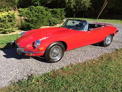 Jaguar : E-Type Roadster 1973 jaguar e type xke roadster stunning and sweet survivor it s your turn