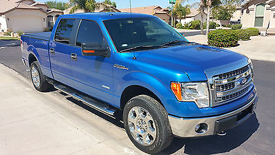 Ford : F-150 Fully Loaded XLT 303A Package Blue 2013 Ford F-150 Ecoboost Fully Loaded XLT 303A Package