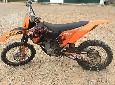 KTM : SX 2007 ktm 250 sxf dirtbike