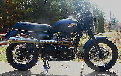 Triumph : Other 2014 triumph scrambler desert sled enduro vintage style must see tons of mods