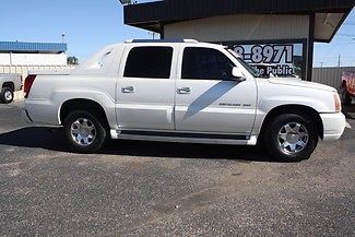 Cadillac : Escalade Base Crew Cab Pickup 4-Door 2004 escalade ext diamond white 1 owner