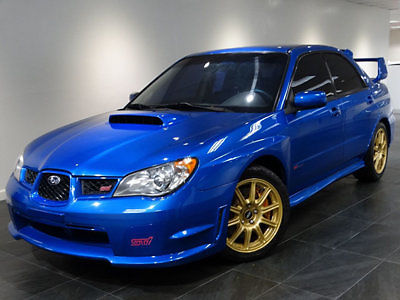 Subaru : Impreza 2.5 WRX STi w/Gold Wheels 2006 subaru impreza wrx sti awd turbo 6 speed 17 wheels xenons 6 cd 300 hp 1 owner