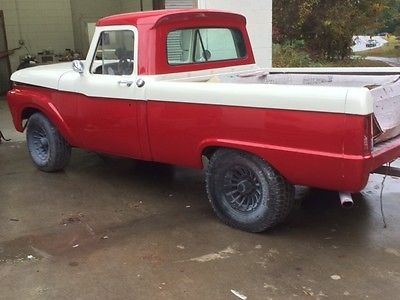 Ford : F-100 2-DR 1965 ford f 100 pickup new basecoat clearcoat paint job 390 v 8
