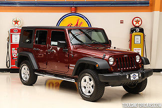 Jeep : Wrangler Sport 2010 jeep wrangler unlimited sport 4 x 4 automatic 1 owner low miles 2.9 wac