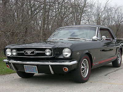 Ford : Mustang GT 1966 california mustang gt coupe low miles and lots of options