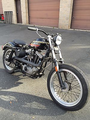 Harley-Davidson : Sportster Harley Ironhead street tracker stroker 1970 XLH bobber 900cc custom zero miles