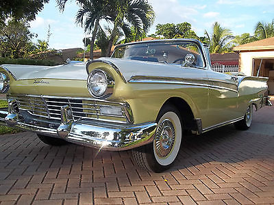 Ford : Fairlane Conv 1957 ford fairlane 500 sunliner frame off restoration not chevy