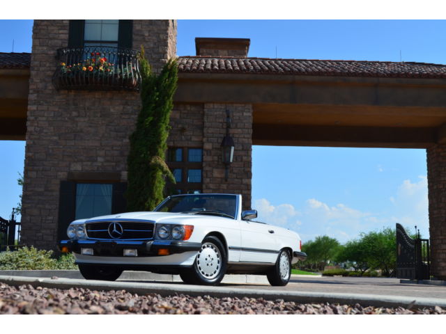 Mercedes-Benz : 500-Series 560 SL 1989 mercedes 560 sl exceptional like new 2 owner original low miles books tools