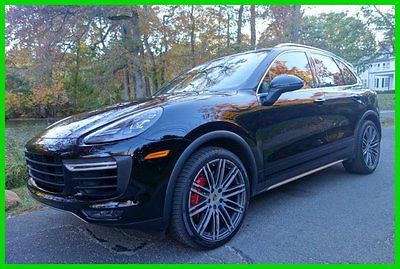 Porsche : Cayenne Turbo Certified 2015 turbo used certified 4.8 l v 8 32 v automatic awd suv premium bose