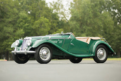 MG : T-Series Roadster 1955 mg tf 1500 a beautiful matching numbers tf 1500 roadster