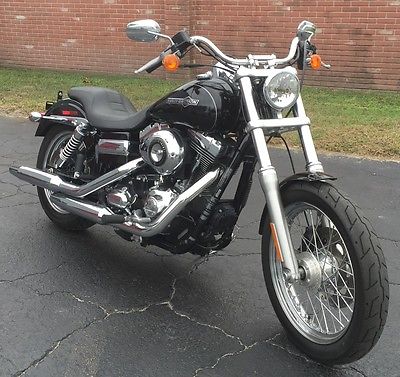 Harley-Davidson : Dyna 2014 harley davidson fxdc dyna super glide custom vivid black 8400 1 owner mi