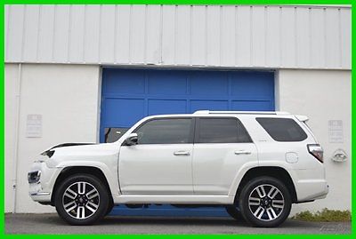Toyota : 4Runner Limited V6 4X4 4WD Navigation Moonroof JBL Loaded Repairable Rebuildable Salvage Lot Drives Great Project Builder Fixer Easy Fix