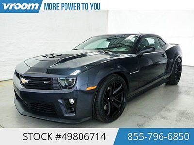 Chevrolet : Camaro ZL1 Certified 2013 14K MILES 1 OWNER NAV SUNROOF 2013 chevrolet camaro zl 1 14 k miles nav sunroof htd seats 1 owner clean carfax