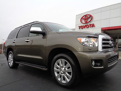 Toyota : Sequoia Platinum 4x4 5.7L V8 Nav Sunroof BlueRay Player  Certified 2014 Sequoia Platinum 4x4 Navigation BlueRay Heated Cooled Leather 4WD
