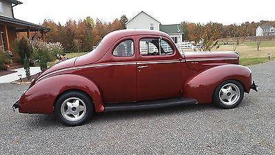 Ford : Other Deluxe Coupe 1940 ford deluxe coupe 302 c 4 9 inch rear mustang ii front end