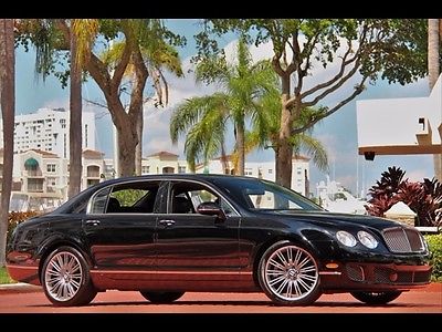 Bentley : Continental Flying Spur Speed BELUGA BLACK ONLY 25K $843.00 A MONTH 2011 SPEED CONTRASTING STITCHING