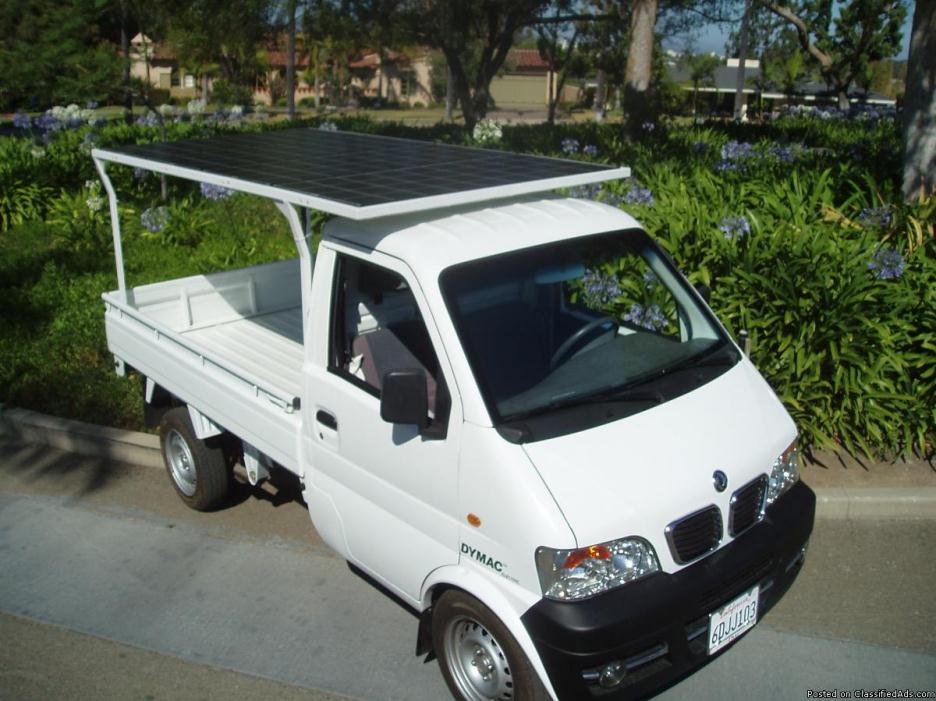 solar electric NEV mini truck