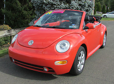 Volkswagen : Beetle - Classic GLS 2004 volkswagen beetle gls turbo convertible 50 600 miles 6 month warranty