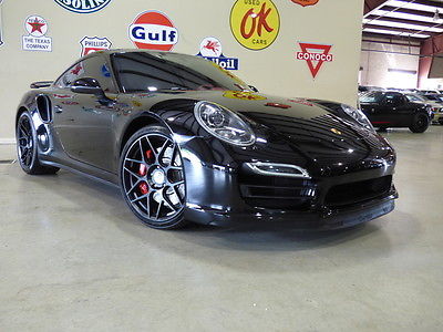 Porsche : 911 Turbo Coupe COBB TUNE,EXHAUST,NAV,HTD/COOL LTH,HRE WHLS,6K! 14 911 turbo coupe awd auto sunroof nav htd cool lth 20 in hre whls 6 k we finance