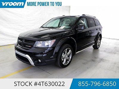 Dodge : Journey Crossroad Certified 2015 28K MILES 1 OWNER CRUISE 2015 dodge journey crossroad 28 k miles cruise usb bluetooth 1 owner cln carfax