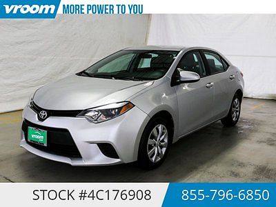 Toyota : Corolla LE Plus Certified 2014 26K MILES REARCAM BLUETOOTH 2014 toyota corolla le 26 k mile cruise backup cam bluetooth aux usb clean carfax