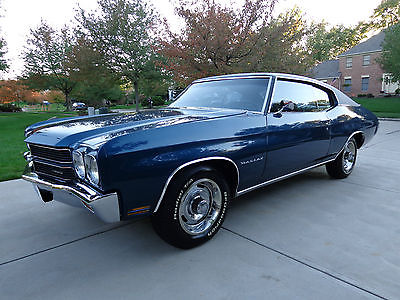 Chevrolet : Chevelle Malibu 1970 chevrolet chevelle extremely clean sharp color combo ready to go