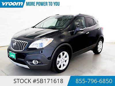 Buick : Encore Leather Certified 2015 371 MILES NAV 1 OWNER 2015 buick encore 371 miles nav sunroof rearcam 1 owner clean carfax