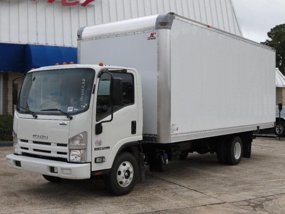 2015 Isuzu Npr-Hd With 20ft Box (van Body)  And  Railgate - Diesel