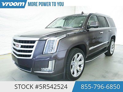 Cadillac : Escalade Luxury Certified 2015 11K MILES NAV 1 OWNER 2015 cadillac escalade 11 k low miles nav rearcam sunroof 1 owner cln carfax