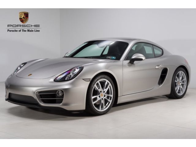 Porsche : Cayman 2dr Cpe Certified Coupe 2.7L Convenience Package Infotainment Package Sport Seats