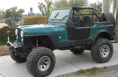 Jeep : CJ CJ7 1986 jeep cj 7 cj 7 4 wd 4.0 l fuel injected dana 44 california rust free