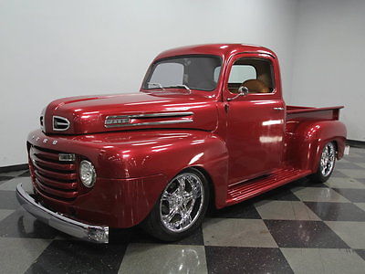 Ford : F-100 F-1 NICE CUSTOM, 350 V8, TH350, A/C, PWS WIN/STEER/4 WHL DISCS, FRONT SUSP, EXC INT!