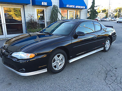 Chevrolet : Monte Carlo SS Coupe 2-Door 2001 chevrolet monte carlo ss black silver two tone w black leather sunroof