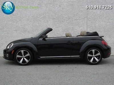 Volkswagen : Beetle-New 2.0T w/Sound/Nav 33 750 msrp turbo convertible navi fender audio heated seats dsg automatic 18 s