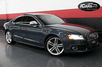 Audi : S5 2dr Coupe 2008 audi s 5 manual navigation b o tech pkg xenons red interior serviced wow