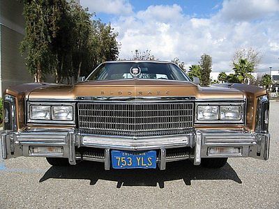 Cadillac : Eldorado CADILLAC ELDORADO EL DORADO CALIFORNIA RUST FREE COLLECTOR CAR  100% @@@@@@@