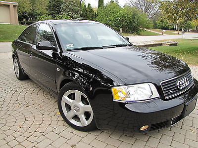 Audi : A6 2.7LTwin Turbo 03 audi a 6 quattro 2.7 bi turbo fully loaded low mi fully serviced cold a c