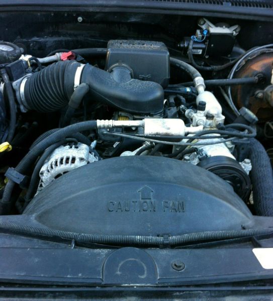 Chevy 5.7 vortec engine and automatic 4x4 transmission, 1