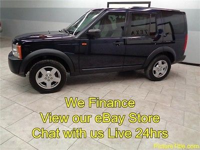 Land Rover : LR3 SE Dual Sunroof Leather Carfax Certified 05 land rover lr 3 se awd 3 rd row dual roofs leather seats we finance texas suv