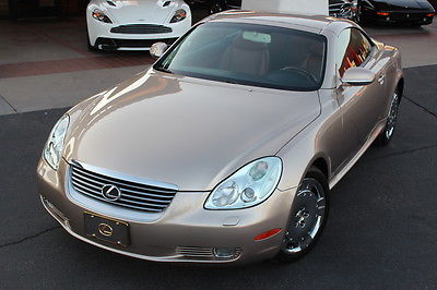 Lexus : SC Base Convertible 2-Door 2005 lexus sc 430 sand saddle rare beautiful car very clean must see