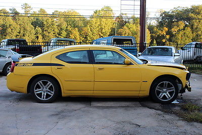 Dodge : Charger Charger R/T HEMI 2006 dodge charger daytona yellow 5.7 hemi mint condition prior to accident