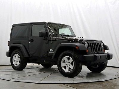 Jeep : Wrangler X 4WD X 4X4 6SPD Hard Top Full Doors Vinyl Fog Lights Must See and Drive Save